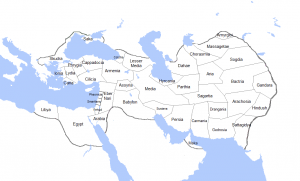 Map of Persian Satrapies